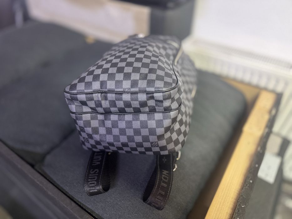 Louis Vuitton Michael Backpack Damier Graphite Black