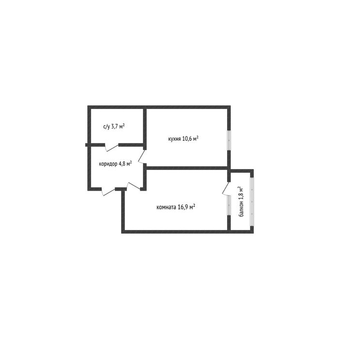 Продам 1 ком квартиру