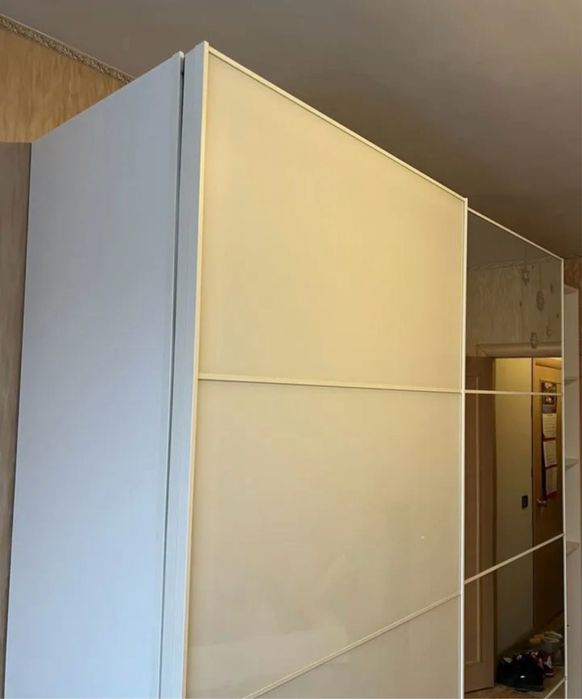 Шкаф купе икеа пака