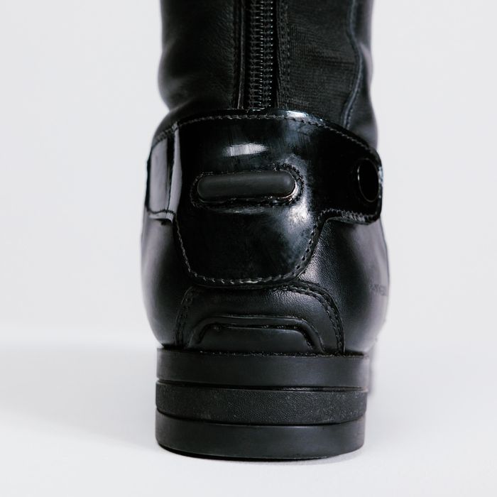 Ghete echitație 900 piele Negru Damă - 41 - produs resigilat Decathlon