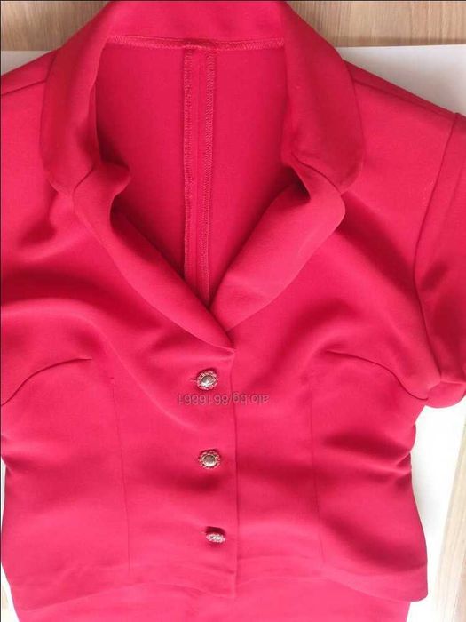 Костюм, жакет + пола, от креп-жоржет