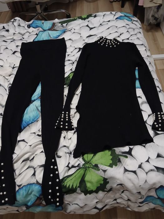 Set de pantalon Mulat si o bluza lungita Mulata