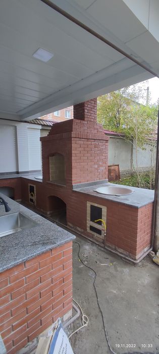 Летний кухня. Барбекю. Мангал. Турецкий тандир. Ва Хар хил турдаги печ