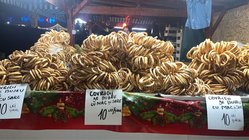 Covrigi traditionali cu sare/ cu mac si sare/ fara sare