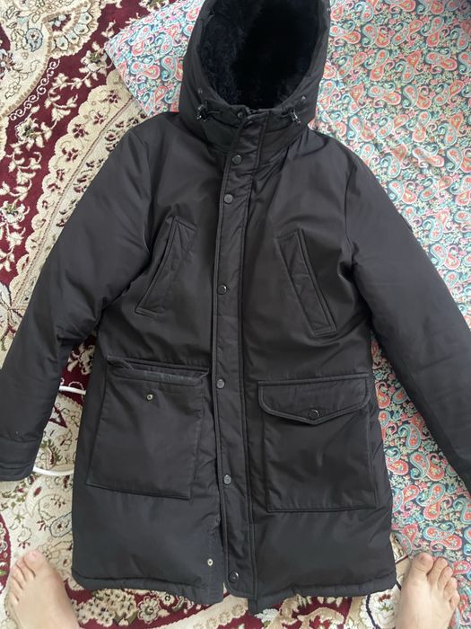 мужской куртка зимний теплый