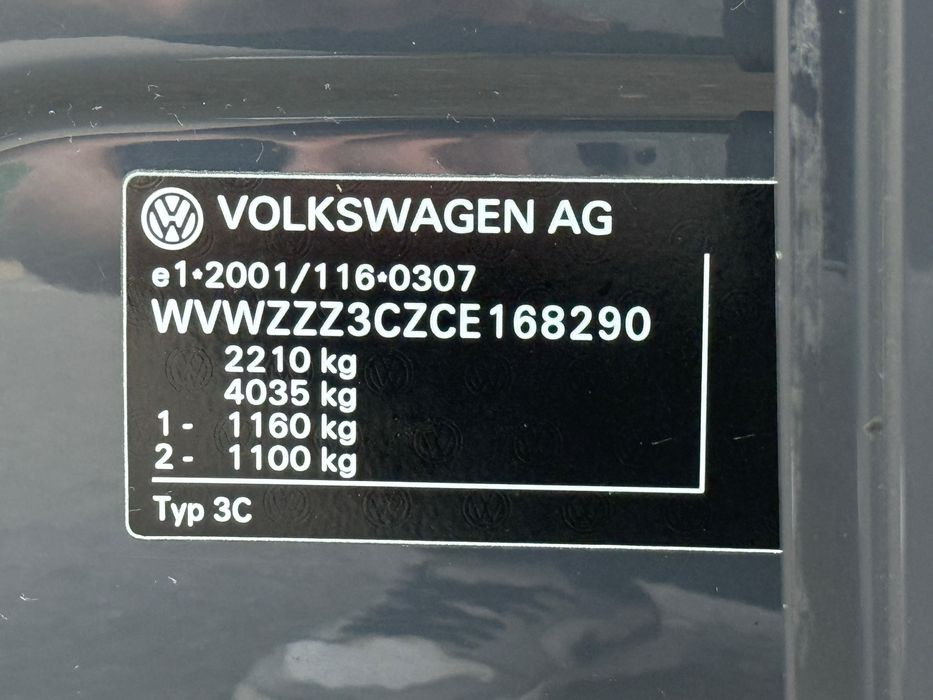 Passat B7, 170CP