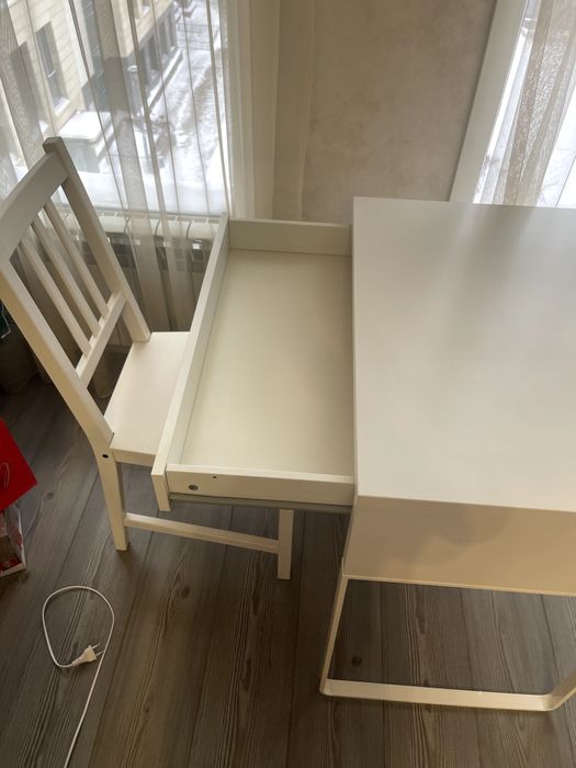 Стул IKEA STEFAN (Стефан), белый