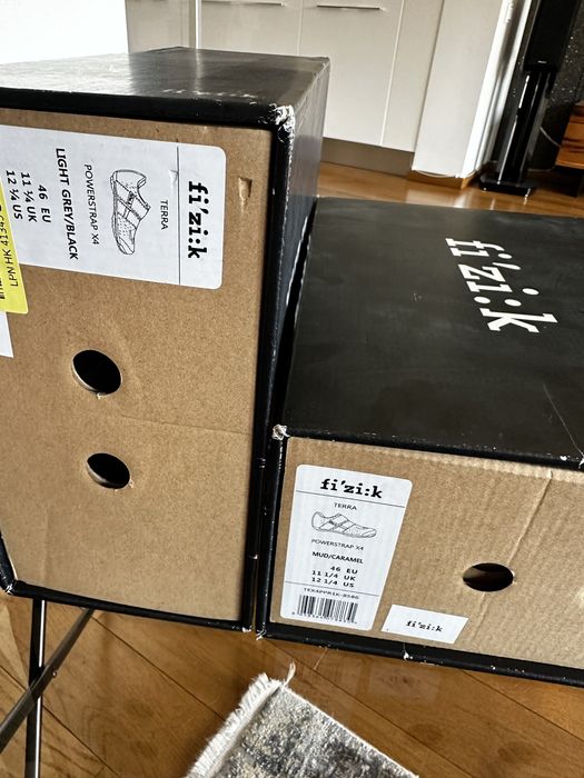 Pantofi ciclism Fizik powerstrap x4 marimea 46