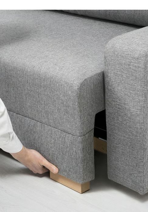 Canapea extensibila de 3 locuri cu spatiu de depozitare