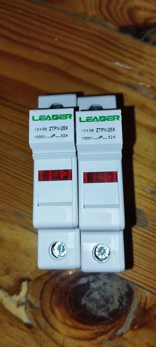 Предпазна Муфа Leader - Бушон, 10X38mm - Соларни  Системи 1000v