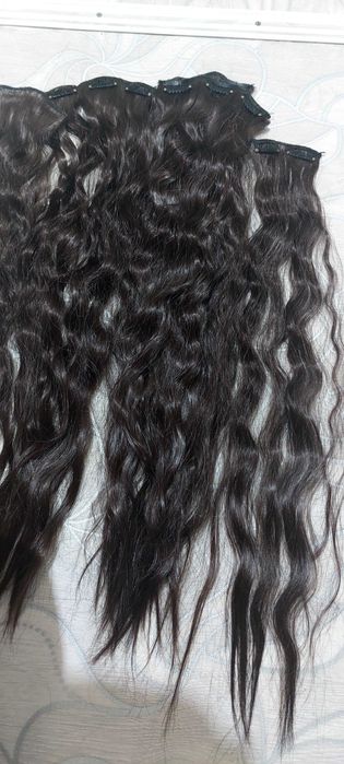 Волосы на трессах