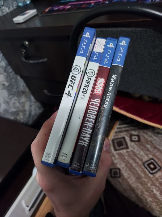 Продам или обмен пс4 с играми 9шт