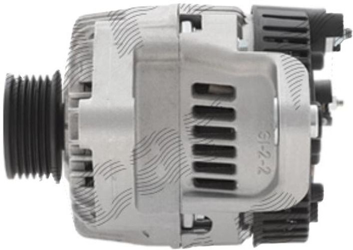 Alternator Renault Megane 1 (A) 1995-2002, Megane Scenic (JA0) 1996-2001, 1.9 D, 2.0 i, 2.0, 2.0 RT, 1.9 dT, Curent [A]: 75, Nervuri: 6, OE 7700424596, W-Series