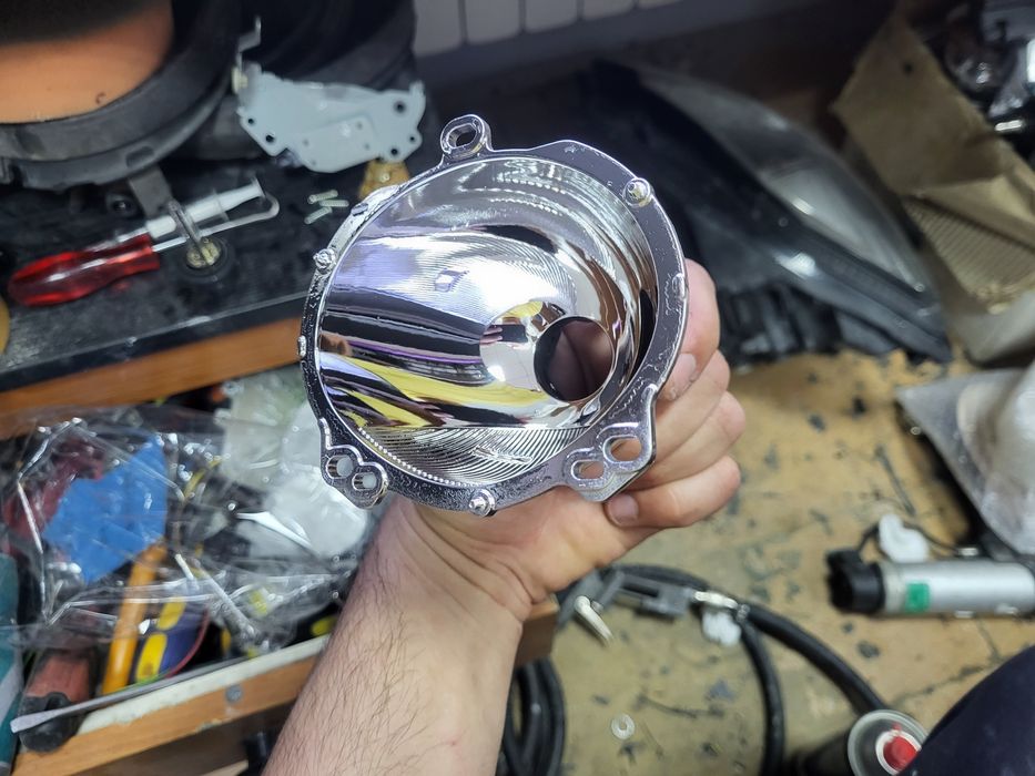 ПРЕНИКЕЛИРАНЕ на рефлектори на ретро автомобили prenikekirane