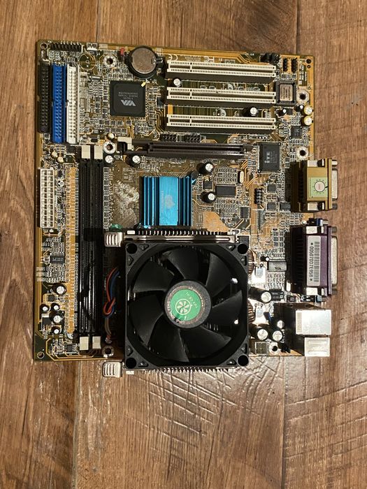 Материнская плата Chaintech ES-676M (9VIF1) Socket 478 + Кулер