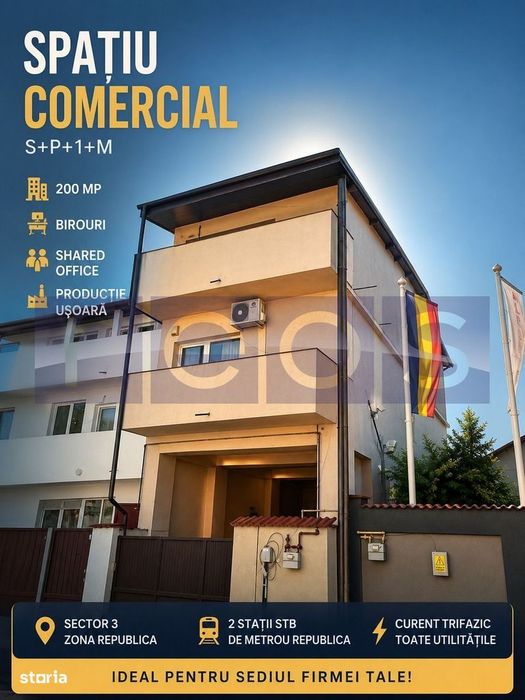 Inchiriere Cladire Birouri | 5 Camere | Zona Republica