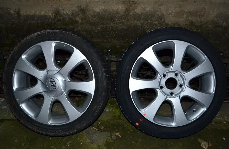 Диски с шинами родные элантры