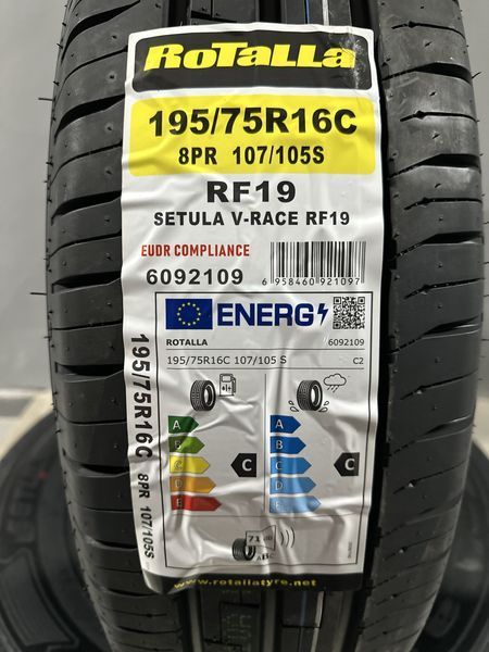 Нови летни бусови гуми ROTALLA RF19 195/75R16C 107/105S 1957516C