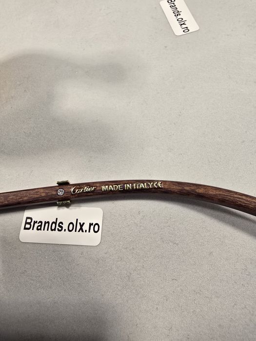 Ochelari de soare Cartier Leopard Green, made in Italy, pret per bucata