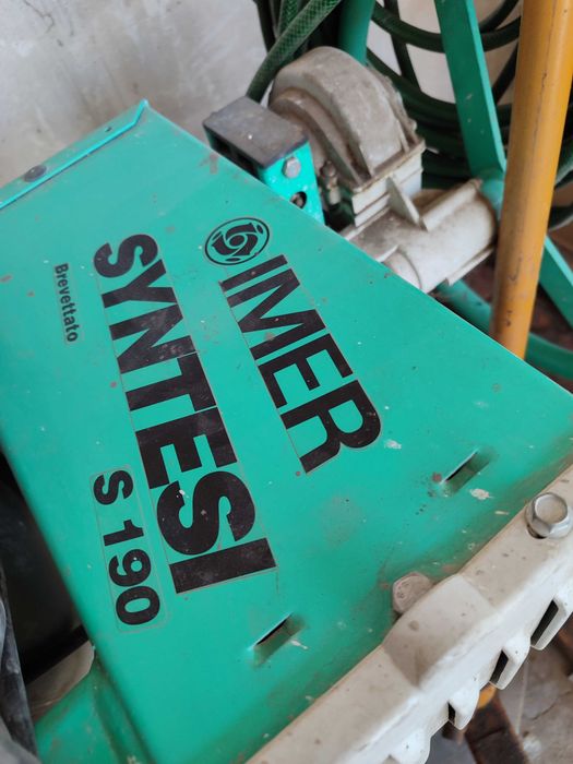 Италианска професионална бетонобъркачка  IIMER 190 LITER... почти НОВА