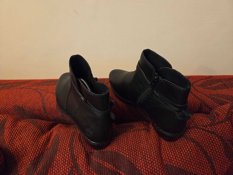 Cizmulite Piele Captusite Rieker 37