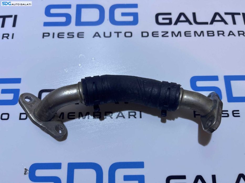 Furtun Conducta Teava Retur Ulei Turbo Turbina Turbosuflanta Audi A4 B8 2.0 TFSI CDNB CDNC CAEA CAEB CAED CFKA CPMA CPMB 2008 - 2015 Cod 06H145735G