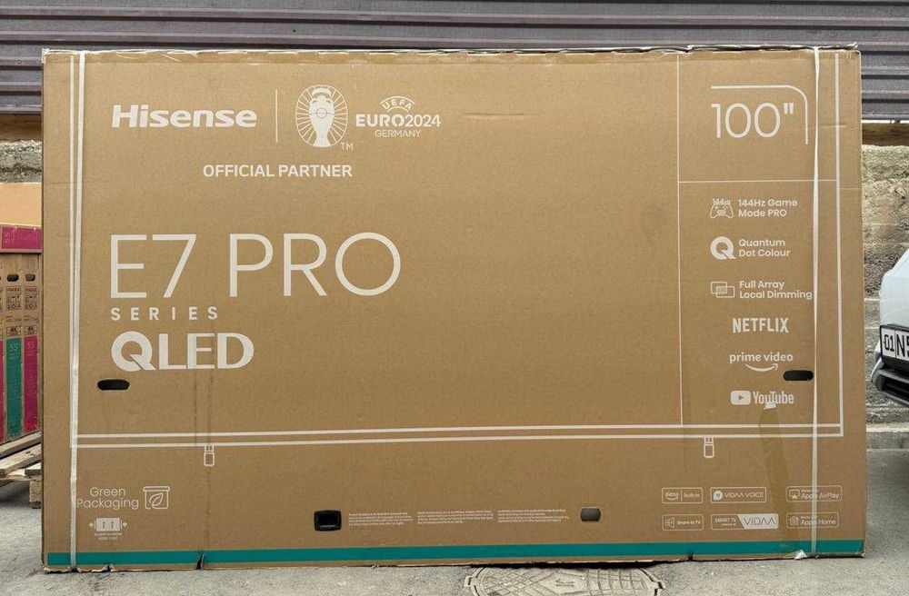 Телевизор Hisense 50/55/65/75/85 UHD SMART 4K MiniLED QLED 60Гц