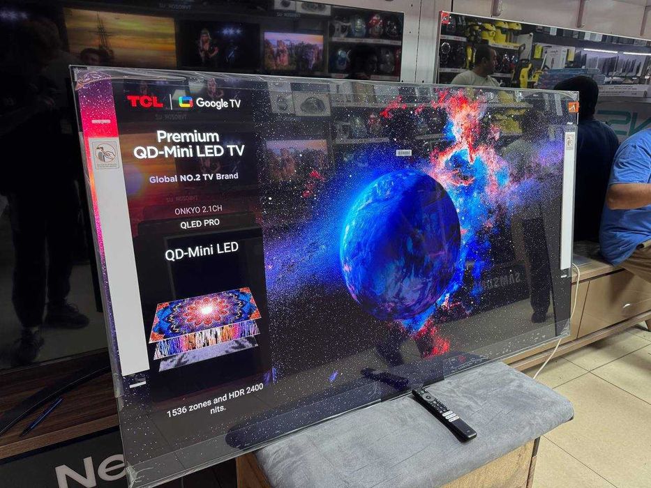 СКИДКА TCL Телевизор 65 Premium QD-Mini Led 144гц +Доставка по Городу