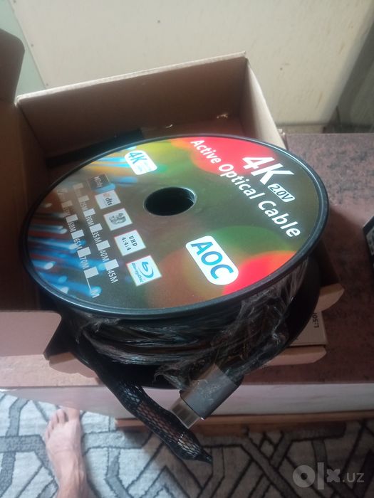 Hdmi провод 4к оптический 50метров