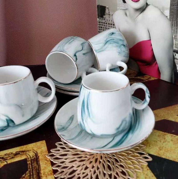 Чаши за кафе, 6 броя