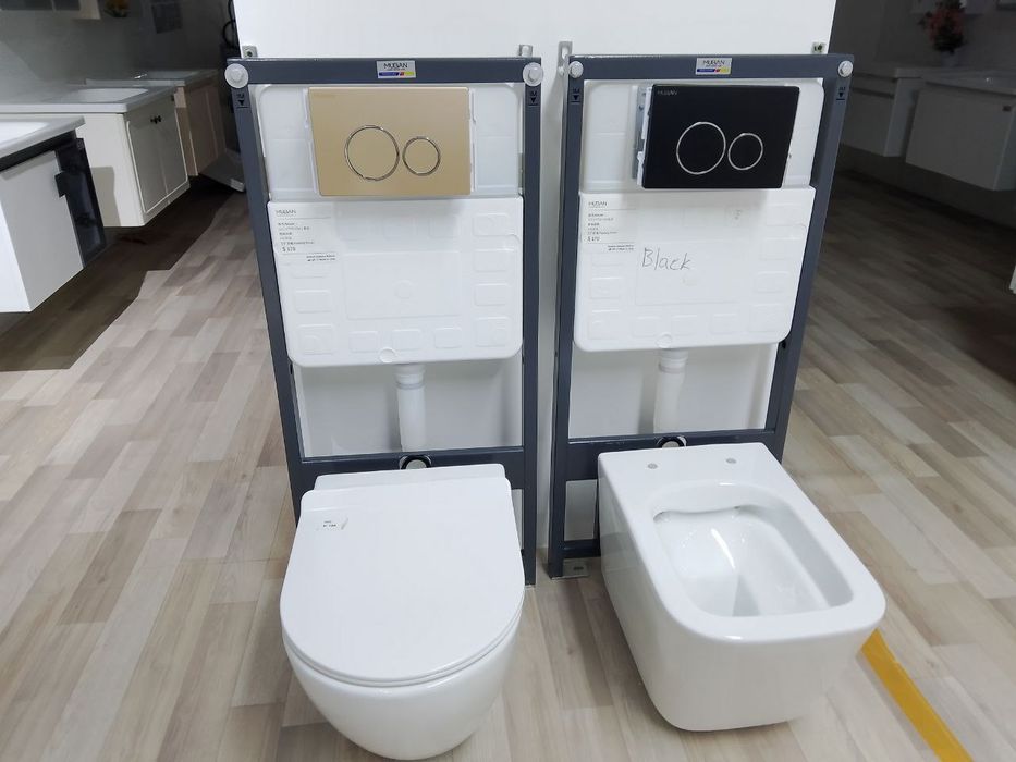 Инсталляция  Вакуумный с Кнопкой из Китая! Бренд MUBAN. Гарантия!