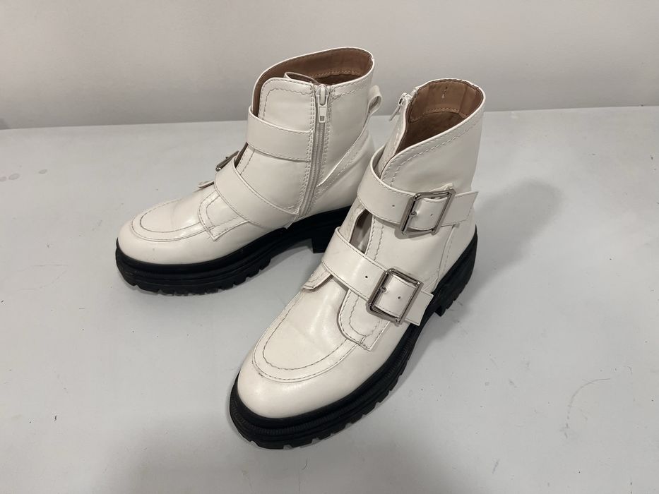 Ghete dama albe, marimea 39