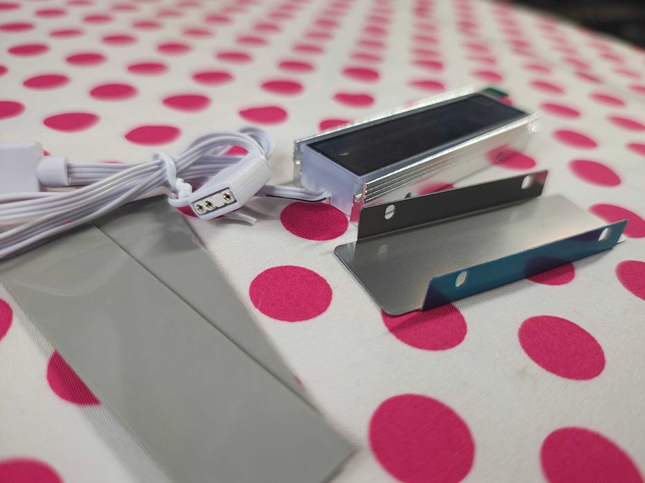 Cooler Pasiv M.2 NVMe, ARGB pentru SSD M2, 2280