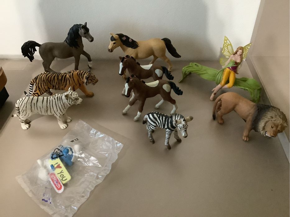 Animale figurine jucarii copii Schleich, cal, zebra