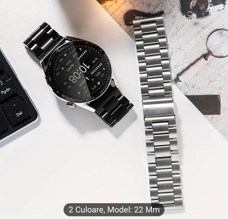 Curea metalică Samsung Gear S3/Frontier, Huawei Etc