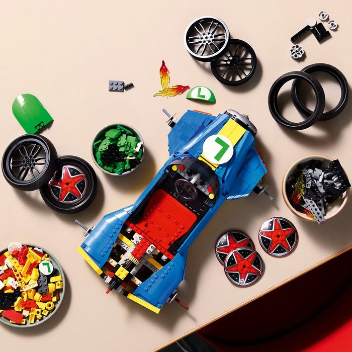 Lego 72050 Mario Kart - Luigi и Mach 8 , Lego Mario ,