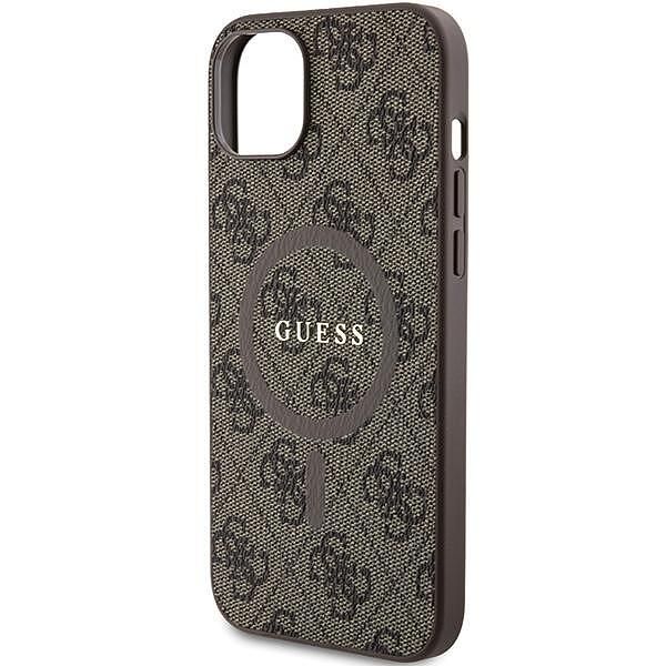Guess guhmp15sg4gfrw iphone 15 / 14 / 13 brown hardcase 4g collection