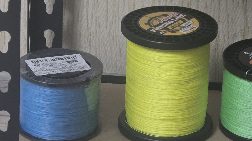 Леска плетенка 1000, 2000 метров