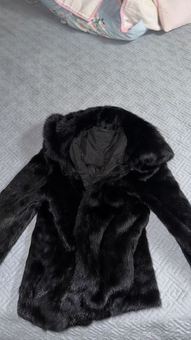 Шуба чорный бриллиант