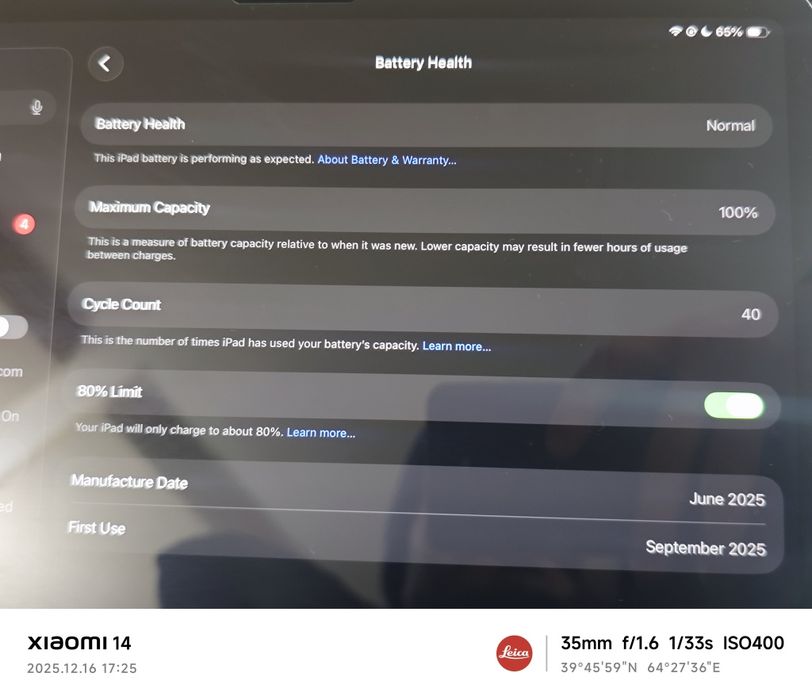 Ipad air 7 m3 . 256gb WiFi. 2025 Sentyabr. Apple Pencil Pro