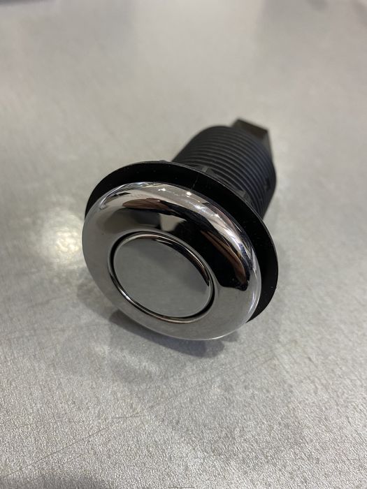 Buton pneumatic cromat pentru hidromasaj