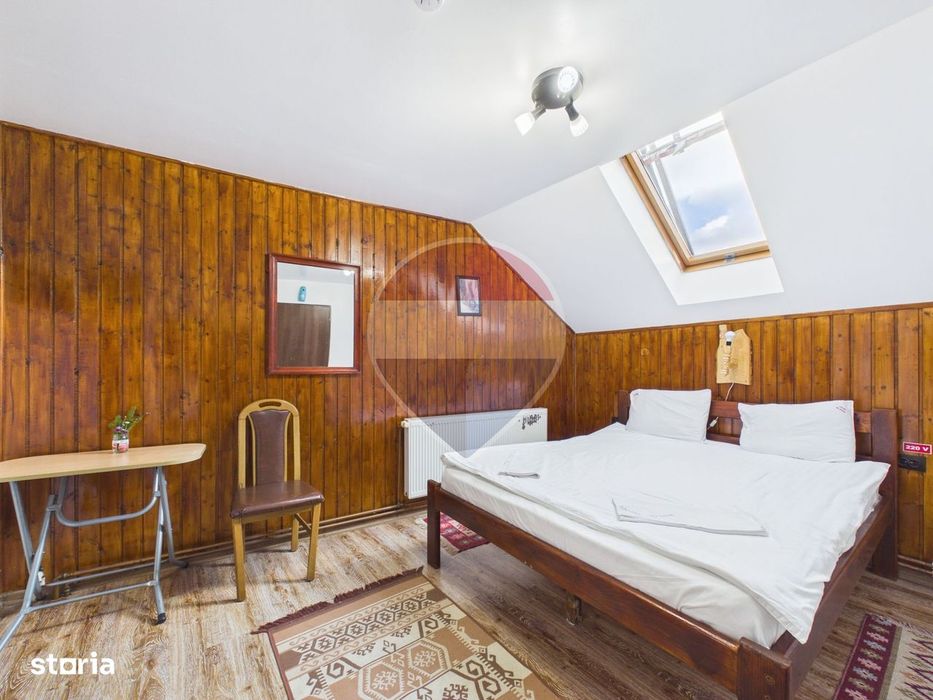 Cabana Belvedere, 10 camere, 3702 mp teren, Platoul Padina