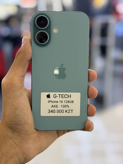 Iphone 16 128gb 100%