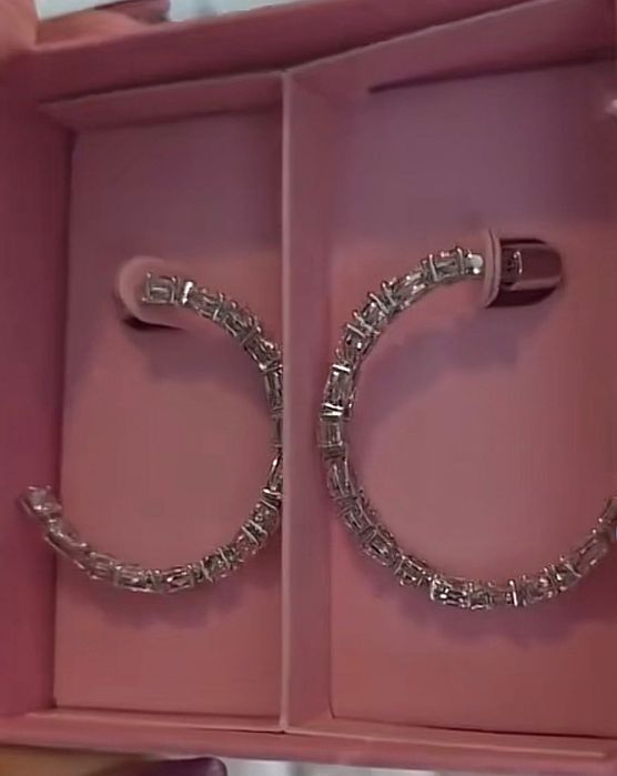 Кристални обеци Swarovski НОВО