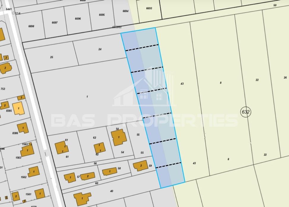 Парцел в София, област-гр.Костинброд площ 490