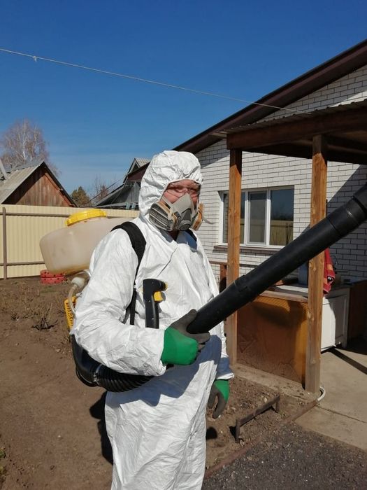 Опрыскивание садов и огородов от вредителей.  2 рабочий.