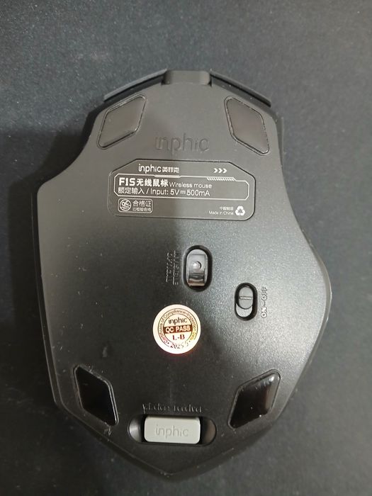 Мышка inphic f1 черная