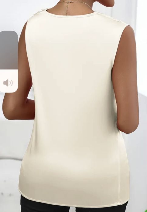 женская атласная блузка 48 размера