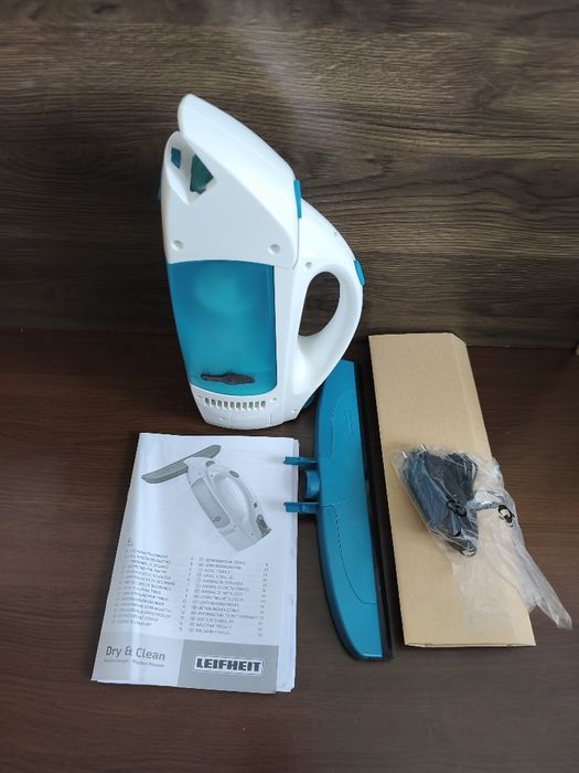 LEIFHEIT Dry&Clean - Нов Вакуумен Уред за Почистване на Прозорци