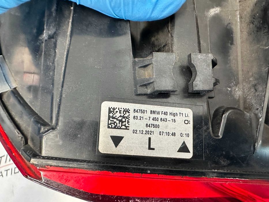 Задна светлина ляв стоп стопове stop stopove BMW 1 F40 F41 БМВ 1 Ф40